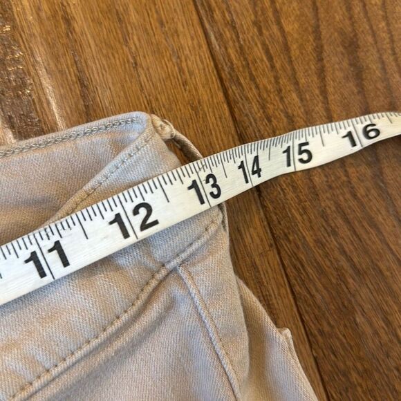 Hudson Taylor beige high rise flare jeans size 28 - Picture 9 of 13